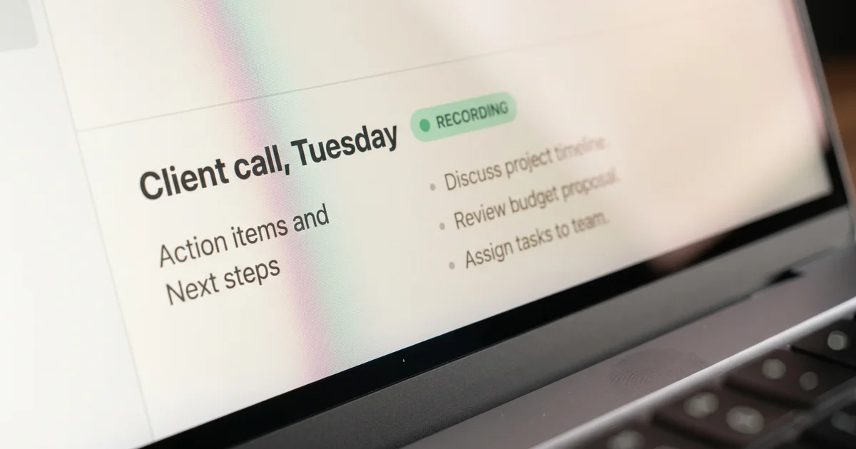 Best AI note taking app for meetings, ranked for 2026