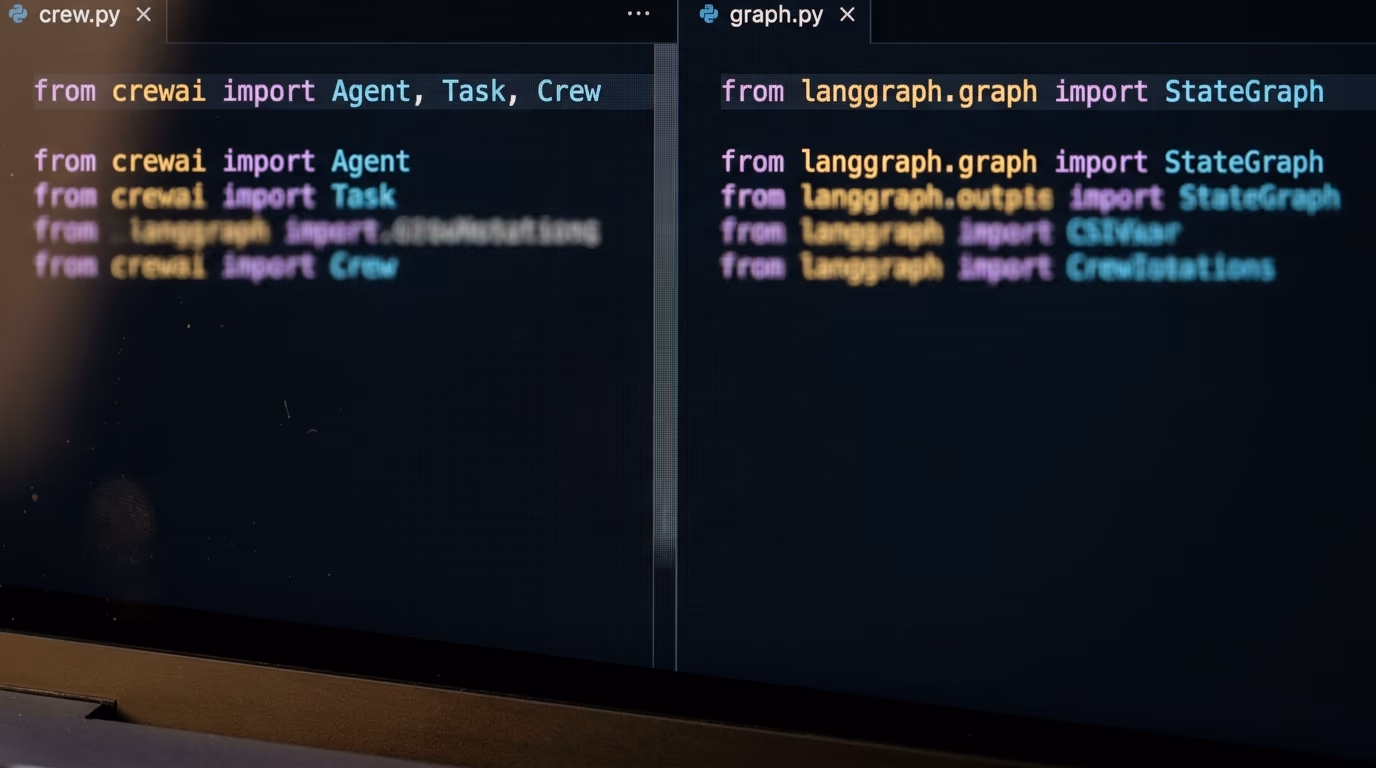 CrewAI vs LangGraph, 5 tests on one machine