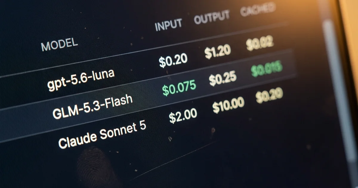 LLM API pricing comparison 2026, 18 models and 3 real jobs