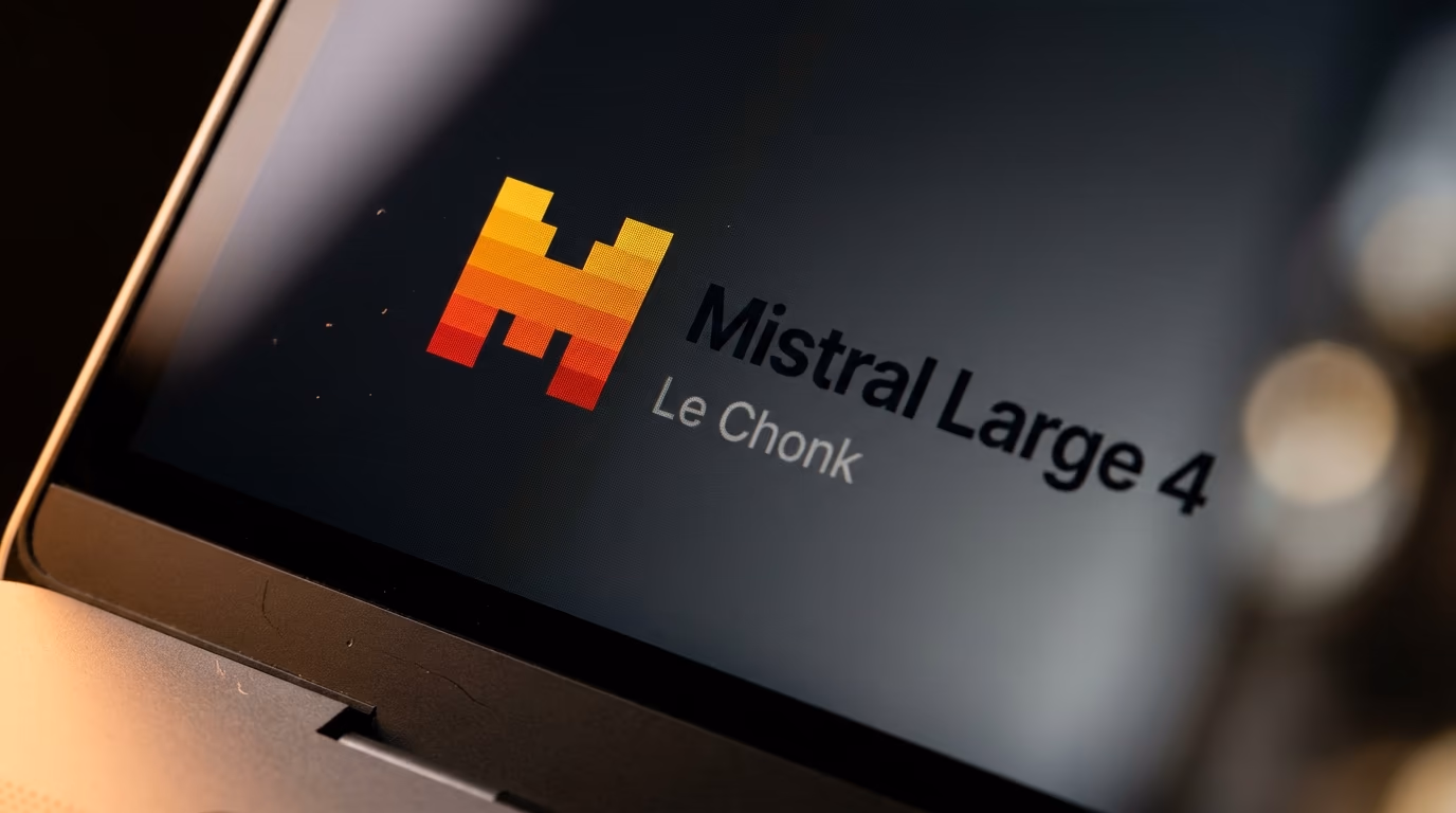 Mistral Large 4 is open weight, and your laptop can't run it