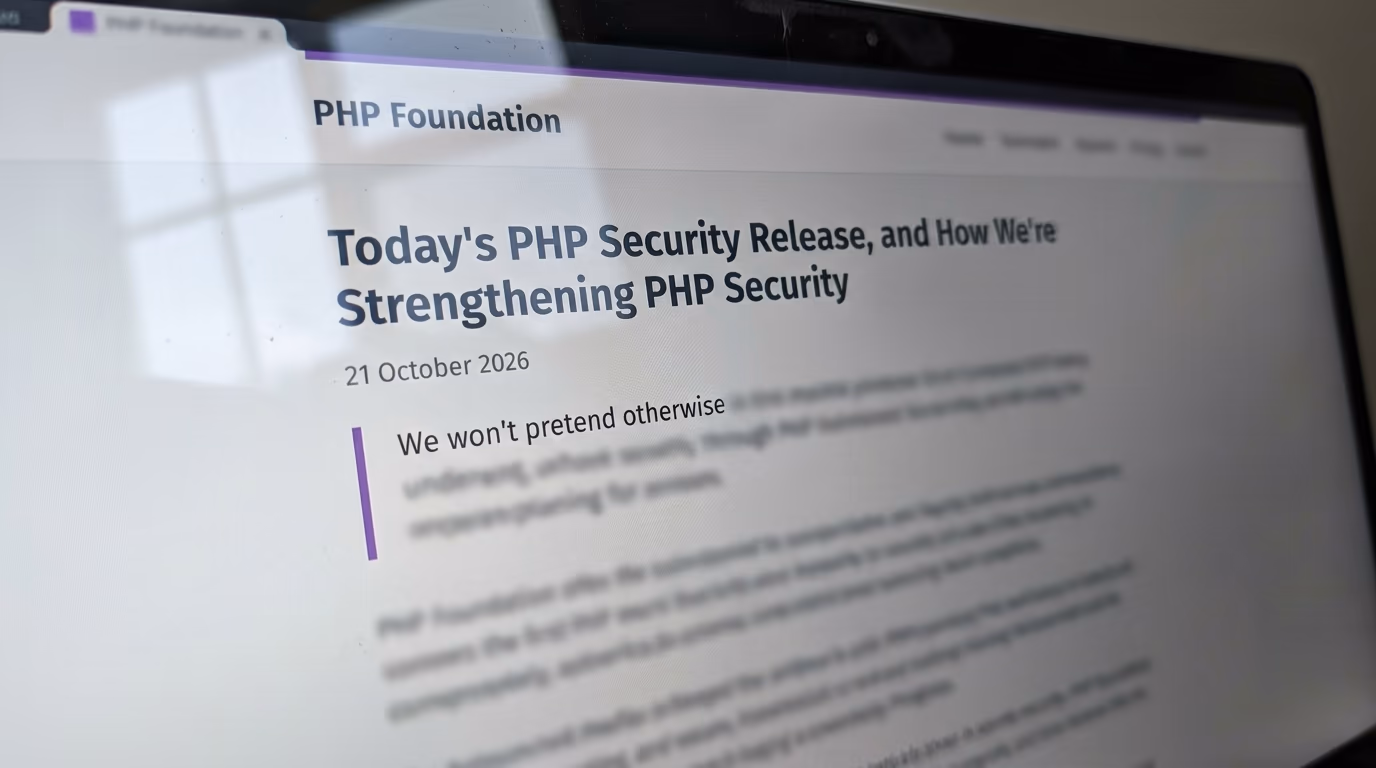 The PHP Foundation post about the PHP2Shell security release